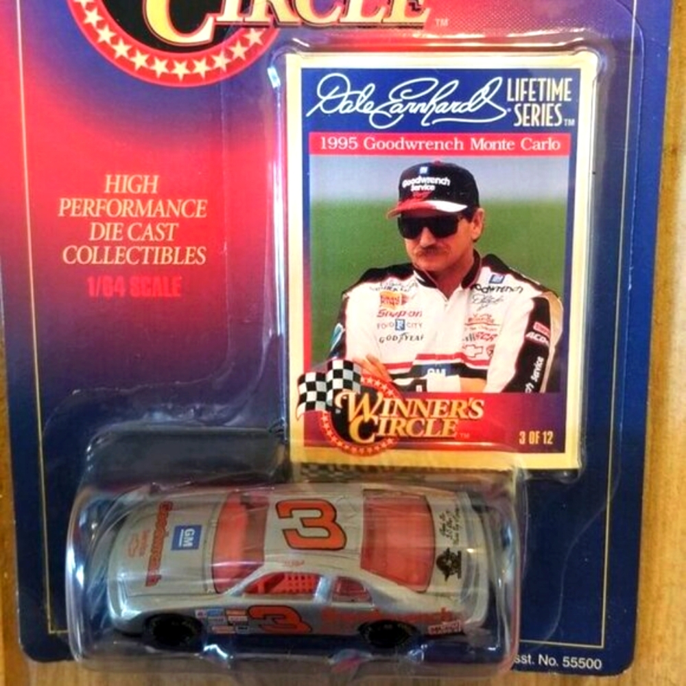 ~Dale Earnhardt Sr.~ Winner's Circle #3 1995 Goodwrench Chevy Lifetime Ser…